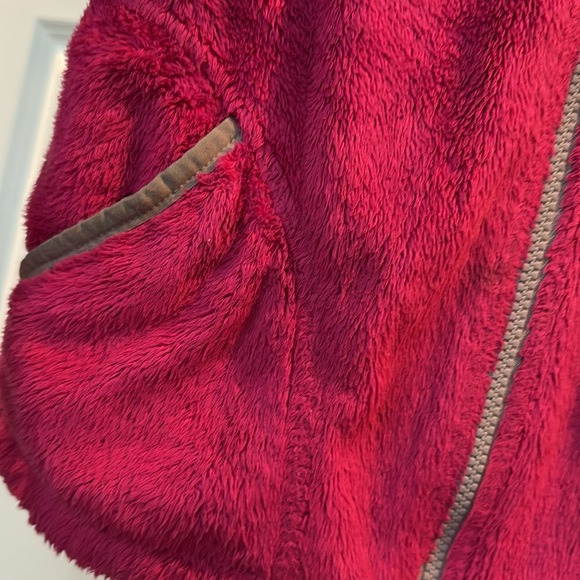 The North Face girl’s Fleece Jacket hood d - Picture 3 of 7